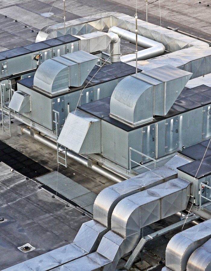 hall roof, ventilation, air conditioning